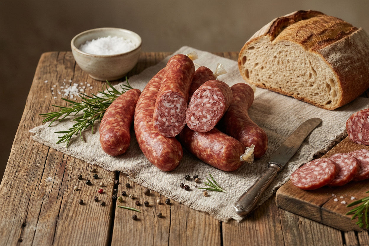 Komplett-Gewürzmischung für Mettwurst "Braunschweiger-Art"