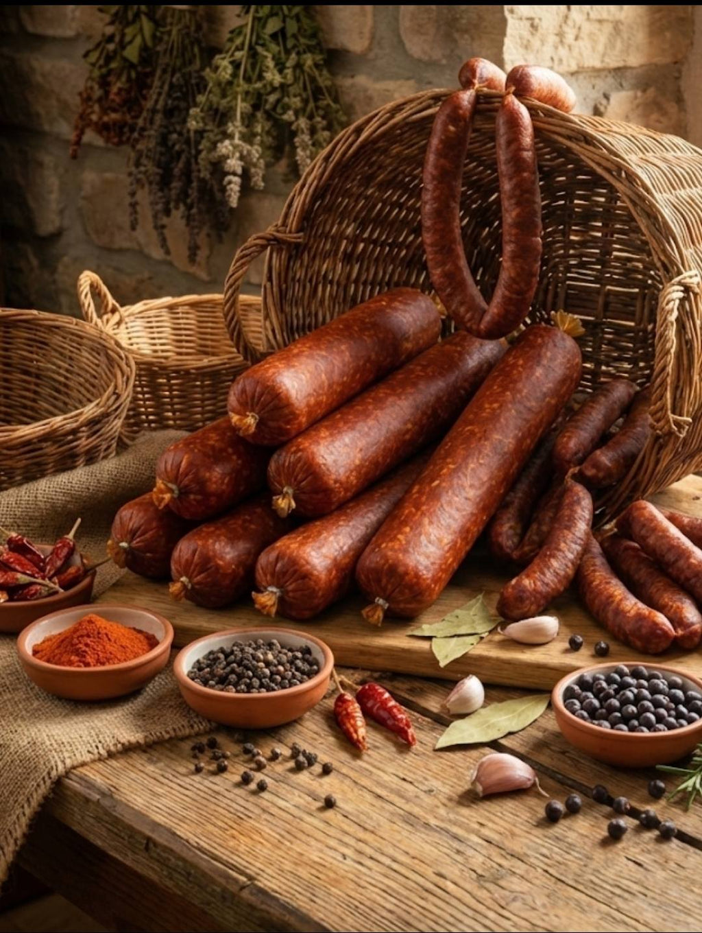 Komplett-Gewürzmischung für "Hausmacher Landmettwurst"