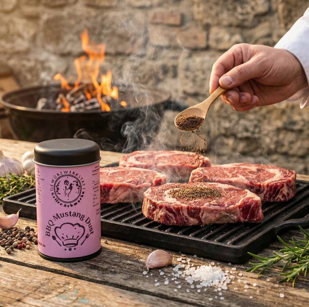 Mustang-Dust der absolute Allrounder unter unseren Grillgewürzen.