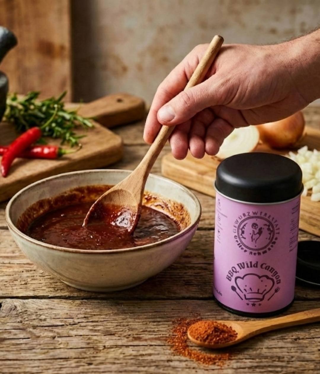 Wilder Zauber ist ein rustikales Highlight in unserem Grillgewürz-Sortiment