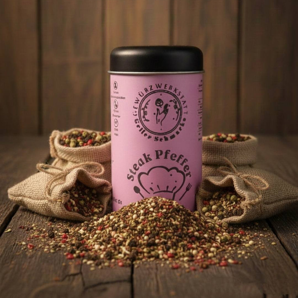 Bunter Steak Pfeffer Ihre Bereicherung in unserem Sortiment.