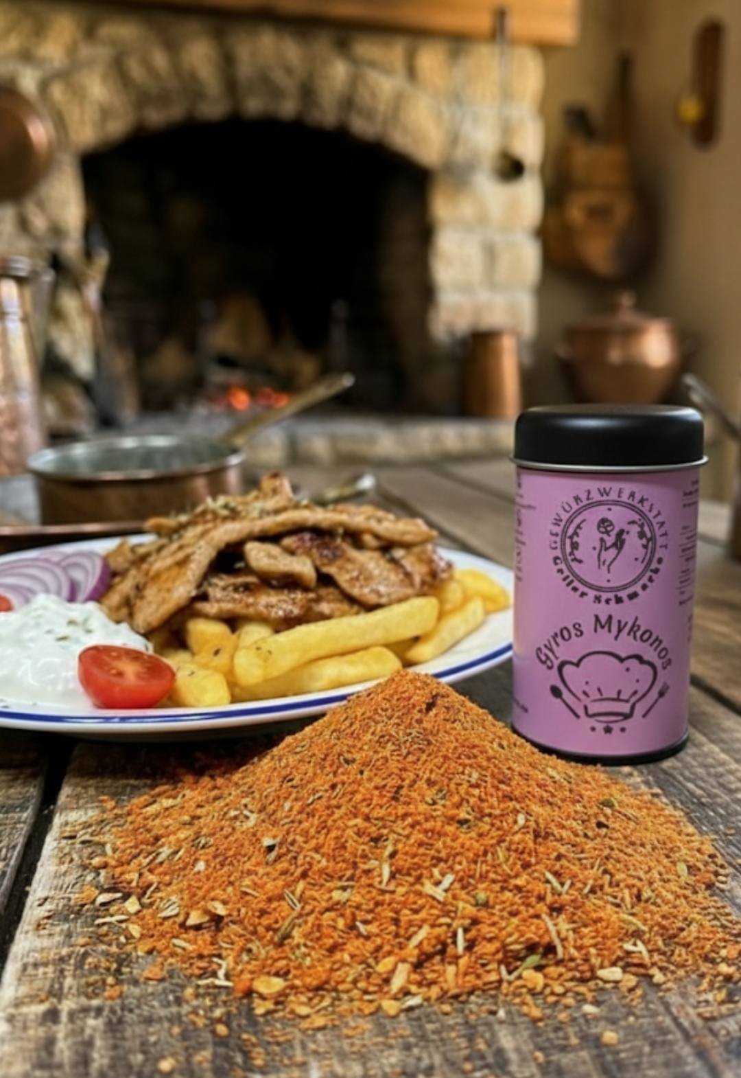 Gyros Mykonos  ist unser absolutes Highlight wenn es um Gyros-Gewürz geht