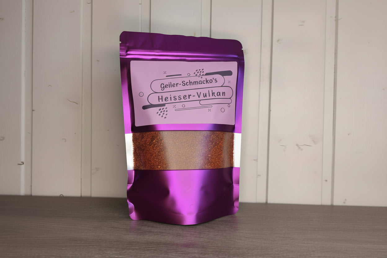 Heißer Vulkan ist der Scharfe in unserem Grillgewürz-Sortiment.