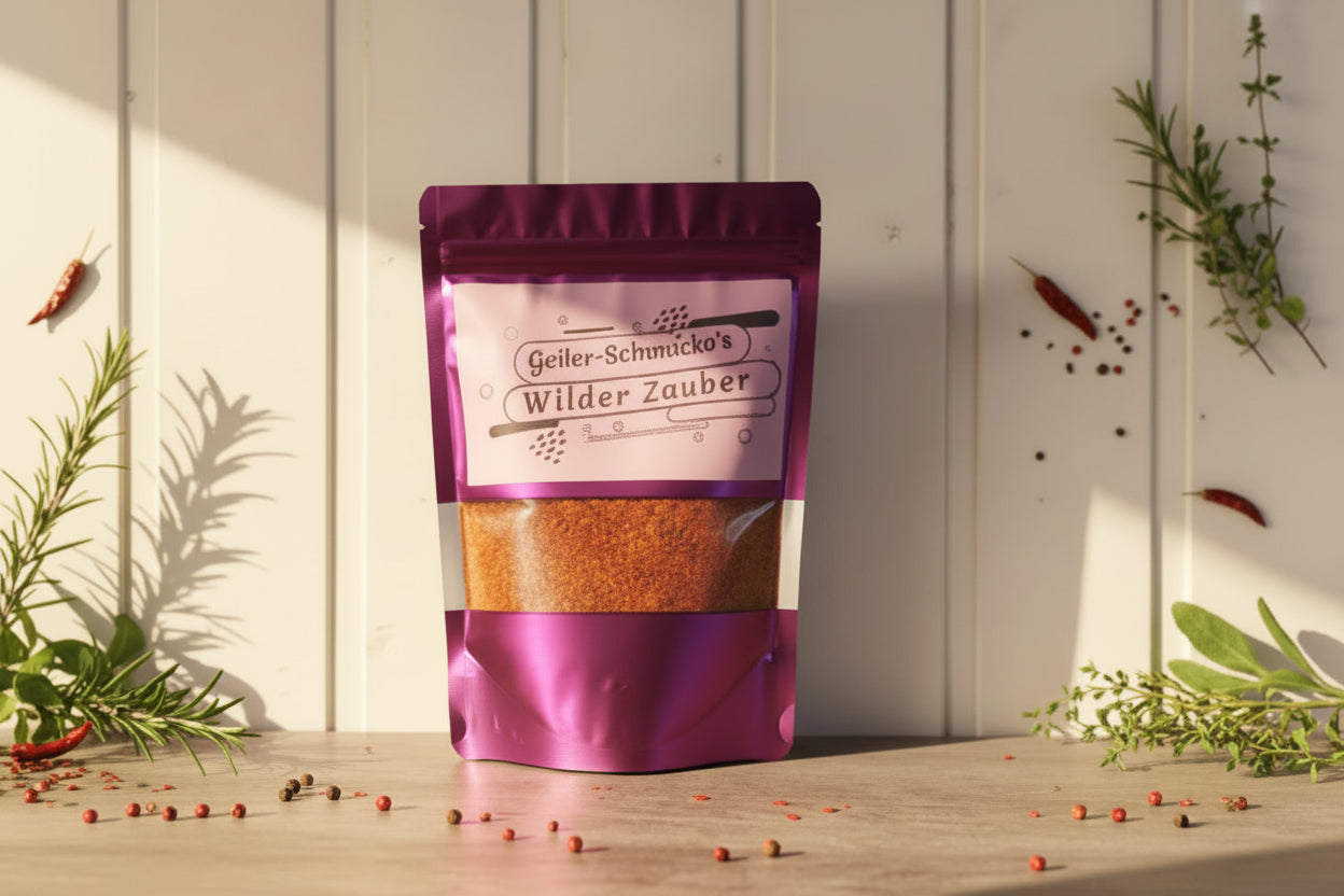Wilder Zauber ist ein rustikales Highlight in unserem Grillgewürz-Sortiment