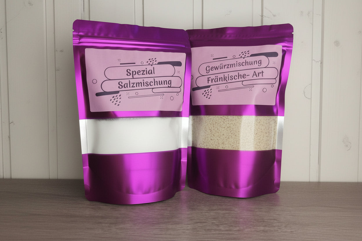 Komplett-Gewürzmischung für 8Kg Bratwurst "Fränkische-Art"