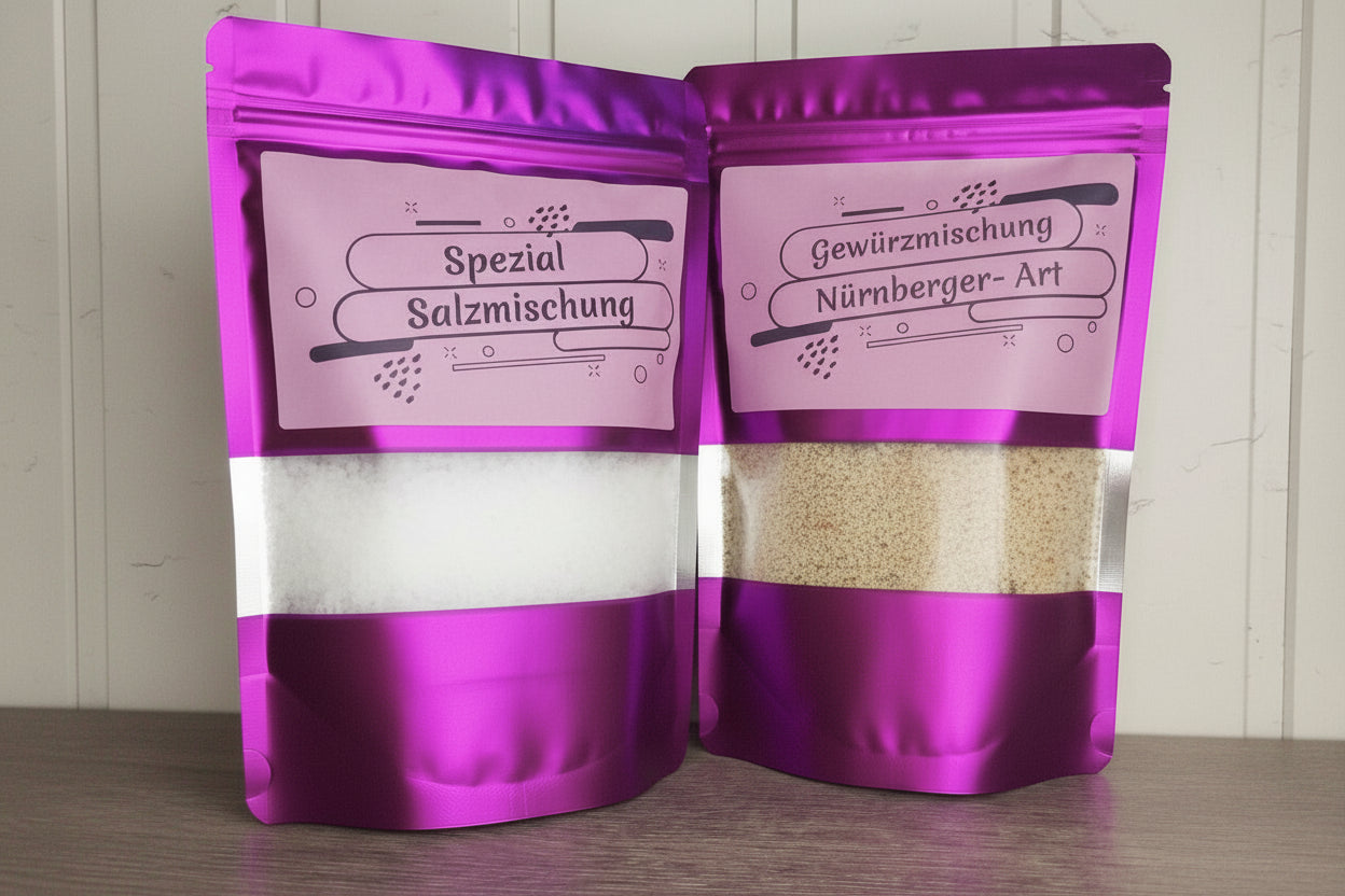 Komplett-Gewürzmischung für 8Kg Bratwurst "Nürnberger-Art"